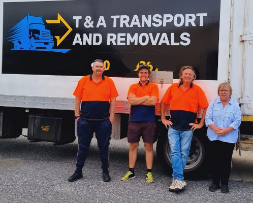 Professional removalist crew